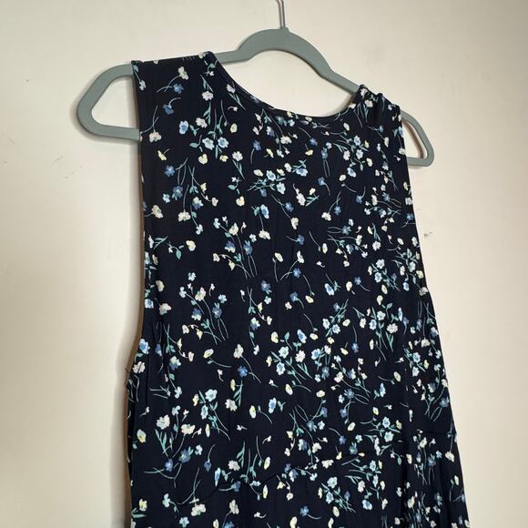 41 Hawthorn Elisse Knit Surplice Dress Women’s Large Navy Sleeveless NWT - Picture 5 of 7